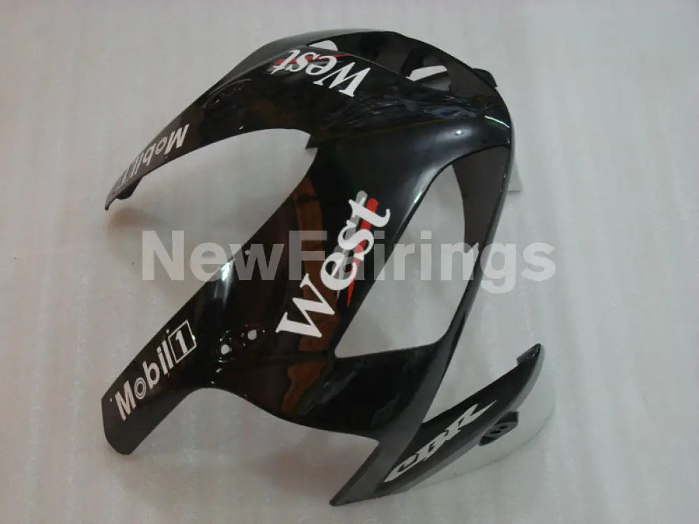 White and Black West - CBR600RR 03-04 Fairing Kit