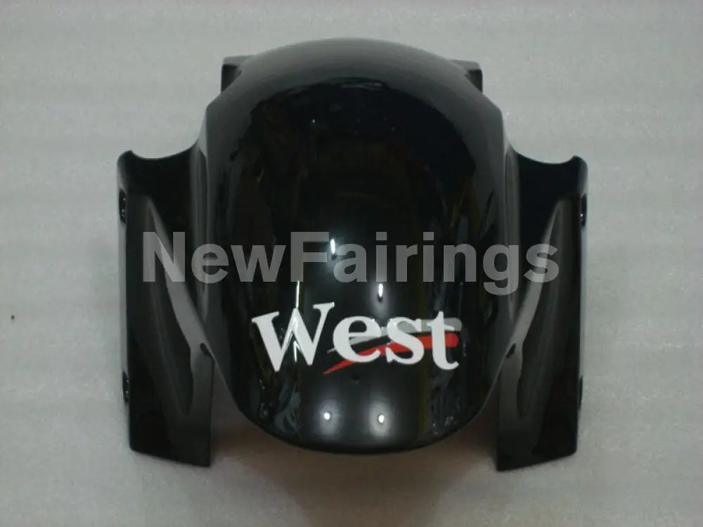 White and Black West - CBR600RR 03-04 Fairing Kit