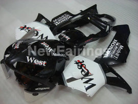 White and Black West - CBR600RR 03-04 Fairing Kit