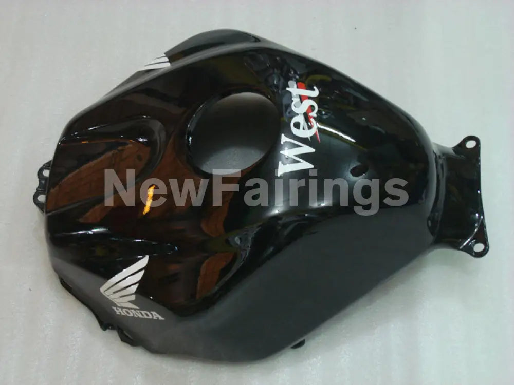 White and Black West - CBR600RR 03-04 Fairing Kit