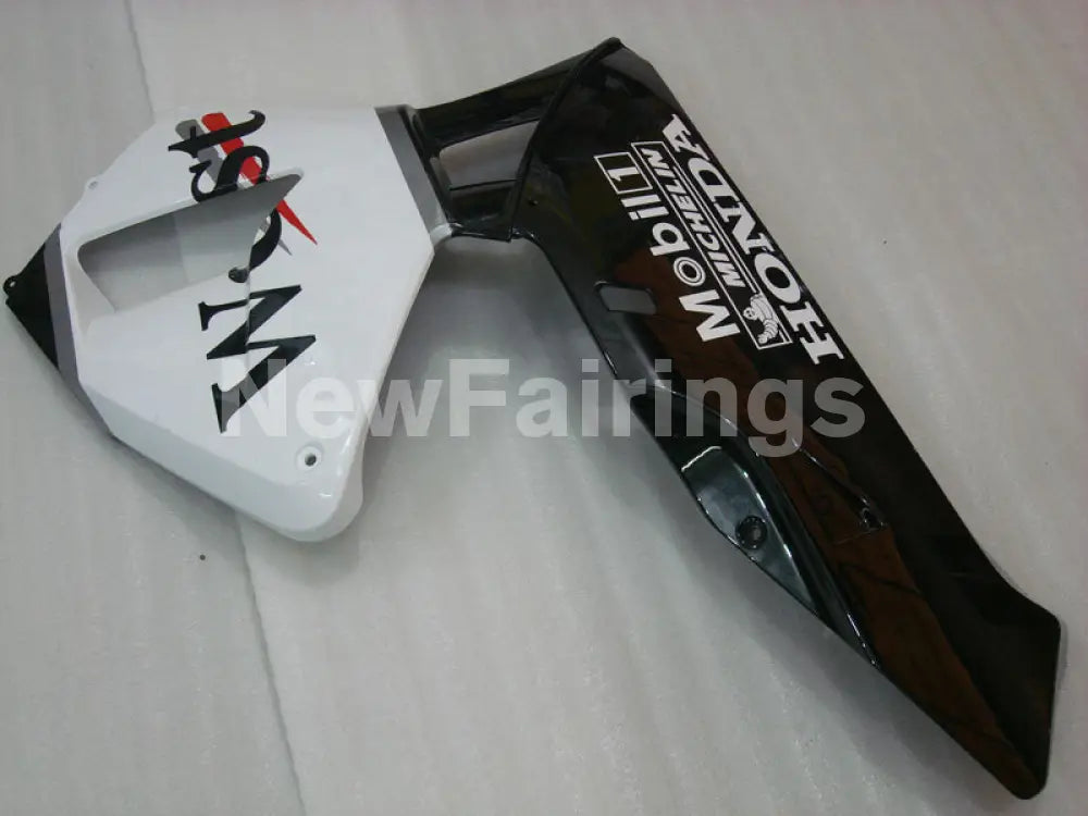 White and Black West - CBR600RR 03-04 Fairing Kit