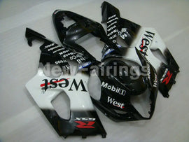 White and Black West - GSX-R1000 03-04 Fairing Kit