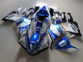 White and Blue Black ENEOS - YZF-R1 12-14 Fairing Kit
