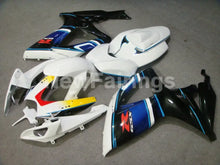 Cargar imagen en el visor de la galería, White and Blue Black Factory Style - GSX-R600 06-07 Fairing Kit