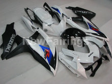 Cargar imagen en el visor de la galería, White and Blue Black Factory Style - GSX-R600 08-10 Fairing Kit