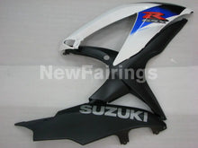Cargar imagen en el visor de la galería, White and Blue Black Factory Style - GSX-R750 08-10 Fairing Kit