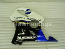 Cargar imagen en el visor de la galería, White and Blue Black Konica Minolta - CBR600 F4i 01-03 Fairing Kit