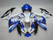 Cargar imagen en el visor de la galería, White and Blue Corona - GSX-R750 08-10 Fairing Kit