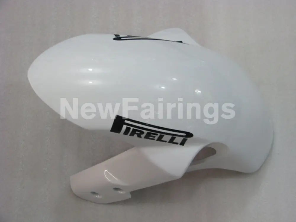 White and Blue Corona - GSX-R750 08-10 Fairing Kit