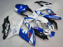 Cargar imagen en el visor de la galería, White and Blue Corona - GSX-R750 08-10 Fairing Kit