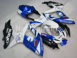 White and Blue Corona - GSX-R750 08-10 Fairing Kit