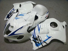 Cargar imagen en el visor de la galería, White and Blue Factory Style - GSX1300R Hayabusa 99-07 Fairing Kit