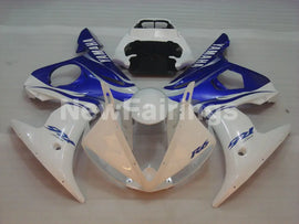 White and Blue Factory Style - YZF-R6 05 Fairing Kit