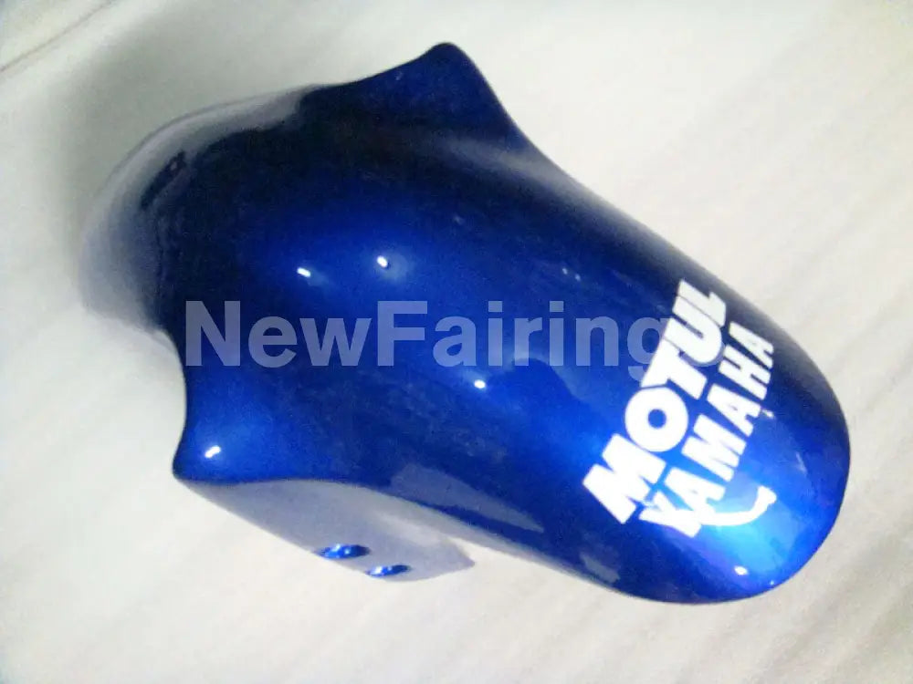 White and Blue FIAT - YZF-R1 00-01 Fairing Kit