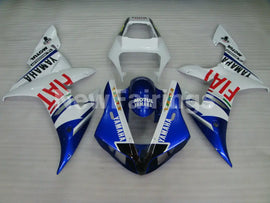 White and Blue FIAT - YZF-R1 02-03 Fairing Kit