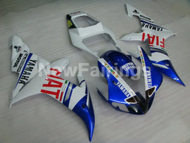White and Blue FIAT - YZF-R1 02-03 Fairing Kit