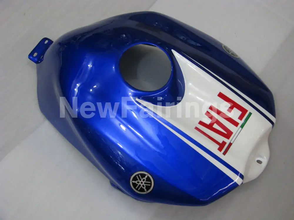 White and Blue FIAT - YZF-R1 04-06 Fairing Kit