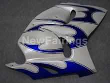 Cargar imagen en el visor de la galería, White and Blue Flame - GSX1300R Hayabusa 08-20 Fairing Kit