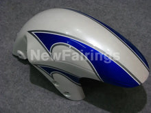 Cargar imagen en el visor de la galería, White and Blue Flame - GSX1300R Hayabusa 08-20 Fairing Kit