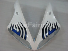 Cargar imagen en el visor de la galería, White and Blue Flame - YZF-R1 04-06 Fairing Kit