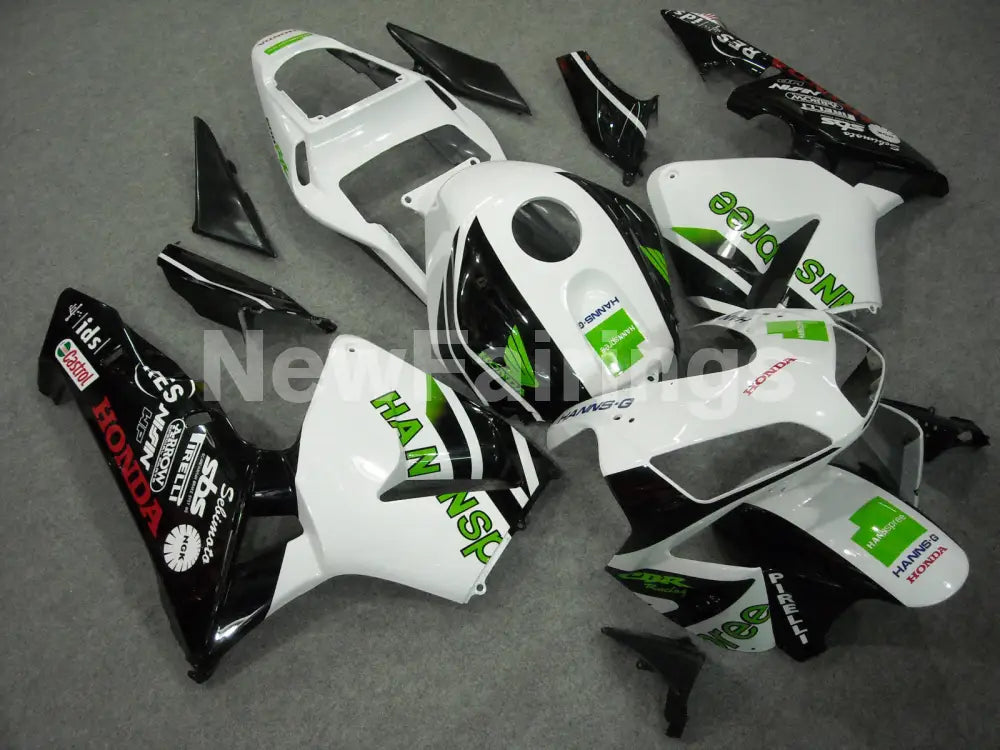 White and Blue HANN Spree - CBR600RR 03-04 Fairing Kit