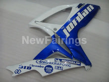 Cargar imagen en el visor de la galería, White and Blue Jordan - GSX-R600 06-07 Fairing Kit
