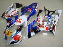 Cargar imagen en el visor de la galería, White and Blue Red Dark Dog - GSX-R1000 03-04 Fairing Kit