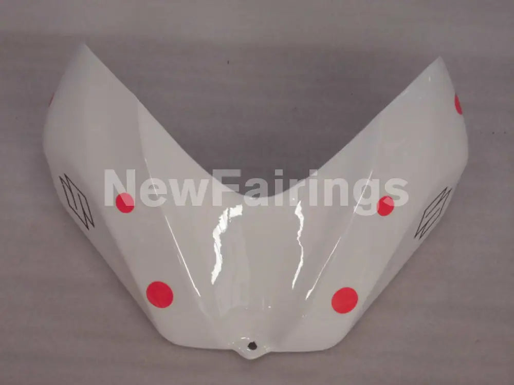White and Blue Red Dark Dog - GSX-R600 06-07 Fairing Kit