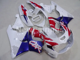 White and Blue Red Factory Style - CBR 900 RR 94-95 Fairing Kit