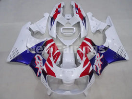 White and Blue Red Factory Style - CBR 900 RR 94-95 Fairing Kit