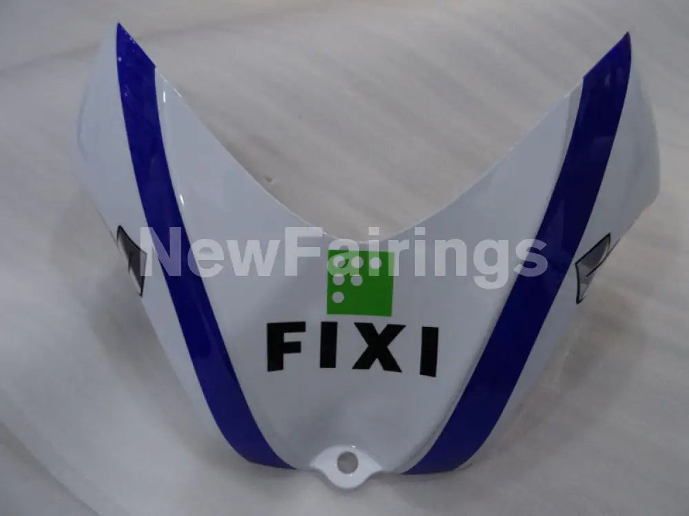 White and Blue Red MOTOREX - GSX-R600 06-07 Fairing Kit