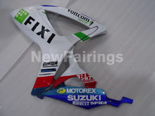 Cargar imagen en el visor de la galería, White and Blue Red MOTOREX - GSX-R600 06-07 Fairing Kit