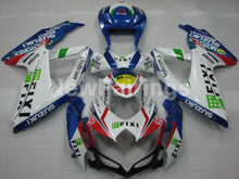 Cargar imagen en el visor de la galería, White and Blue Red MOTOREX - GSX-R600 08-10 Fairing Kit