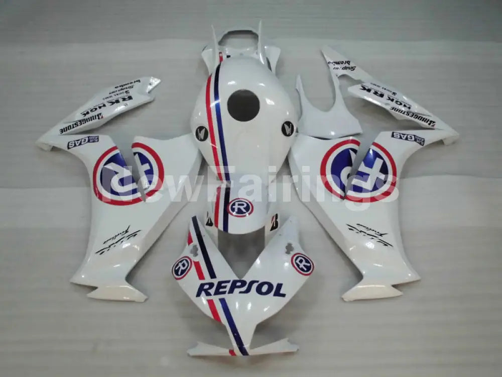 White and Blue Repsol - CBR1000RR 12-16 Fairing Kit