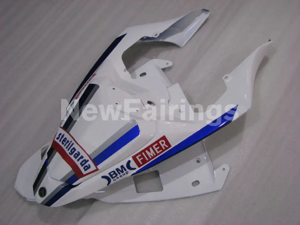 White and Blue Sterilgarda - YZF-R1 09-11 Fairing Kit