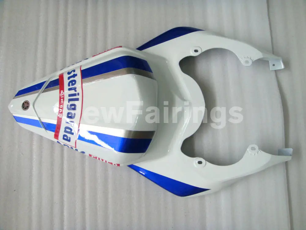 White and Blue Sterilgarda - YZF-R6 06-07 Fairing Kit