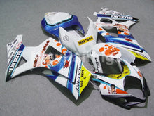 Cargar imagen en el visor de la galería, White and Blue Yellow Dark Dog - GSX-R1000 07-08 Fairing Kit