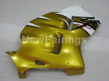 Cargar imagen en el visor de la galería, White and Golden Factory Style - GSX1300R Hayabusa 99-07 Fairing Kit