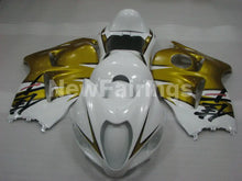 Cargar imagen en el visor de la galería, White and Golden Factory Style - GSX1300R Hayabusa 99-07 Fairing Kit