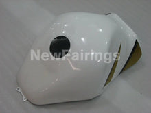 Cargar imagen en el visor de la galería, White and Golden Factory Style - GSX1300R Hayabusa 99-07 Fairing Kit
