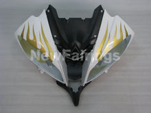 Cargar imagen en el visor de la galería, White and Golden Flame - YZF-R6 08-16 Fairing Kit