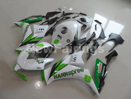 White and Green HANN Spree - CBR1000RR 12-16 Fairing Kit