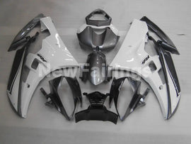 White and Grey Factory Style - YZF-R6 06-07 Fairing Kit