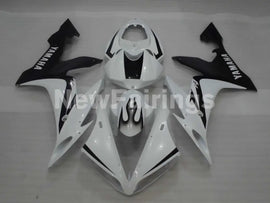 White and Matte Black Factory Style - YZF-R1 04-06 Fairing Kit