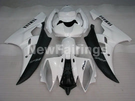 White and Matte Black Factory Style - YZF-R6 06-07 Fairing Kit