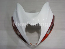 Cargar imagen en el visor de la galería, White and Orange Factory Style - GSX1300R Hayabusa 99-07 Fairing Kit