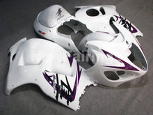 Cargar imagen en el visor de la galería, White and Purple Factory Style - GSX1300R Hayabusa 99-07 Fairing Kit