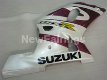 Cargar imagen en el visor de la galería, White and Purple Red Factory Style - GSX-R750 00-03 Fairing Kit