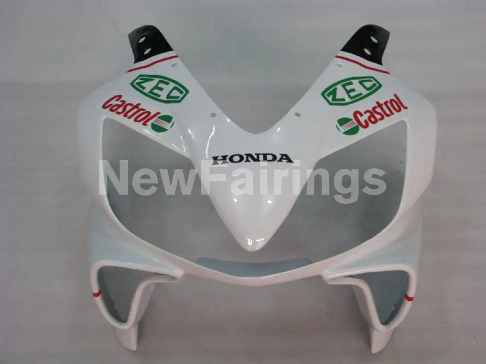 White and Red Black Castrol - CBR600 F4i 01-03 Fairing Kit