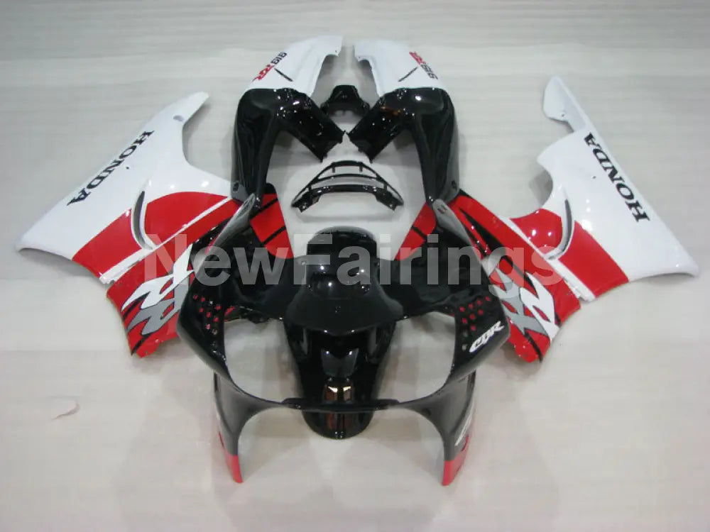 White and Red Black Factory Style - CBR 919 RR 98-99 Fairing Kit